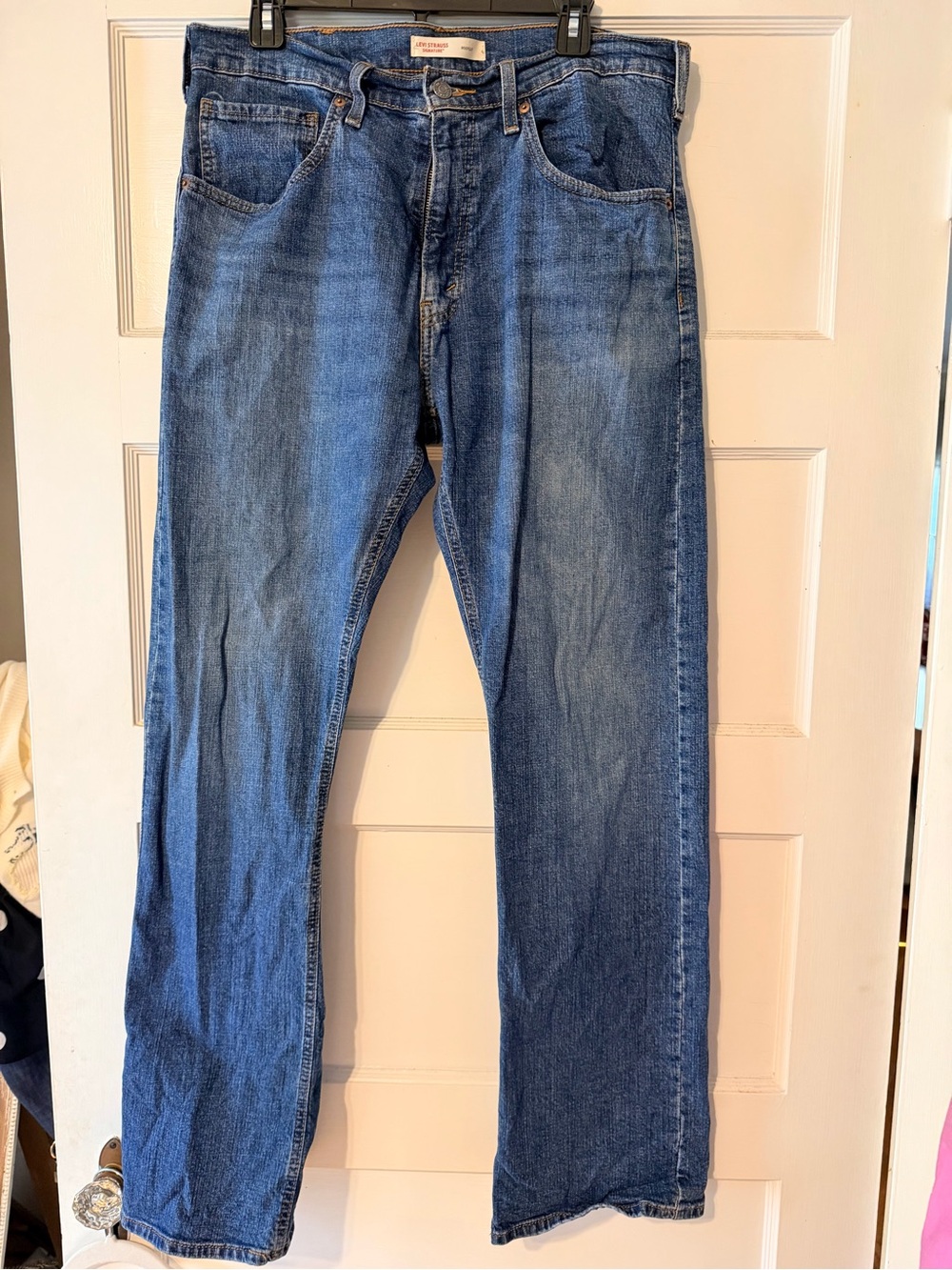 Levi's Men's bootleg Blue Denim Jeans